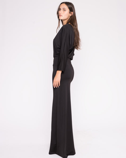 Black Jersey Cool Girl Dress