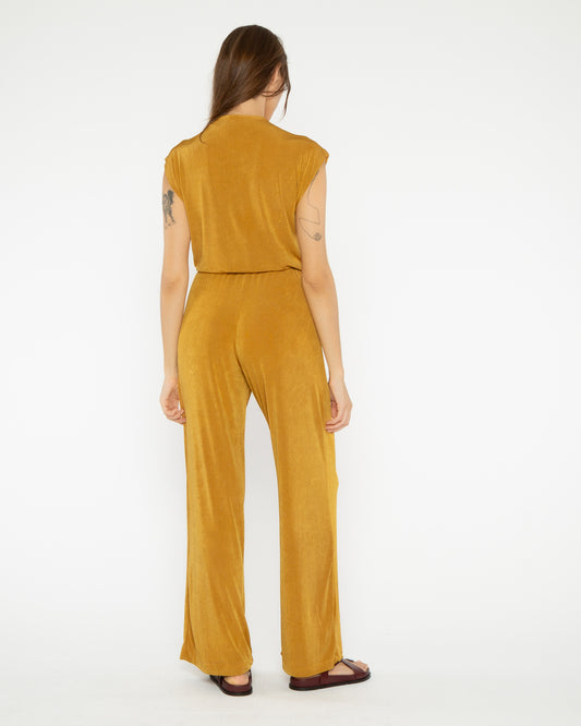 Saffron Slinky Jumpsuit
