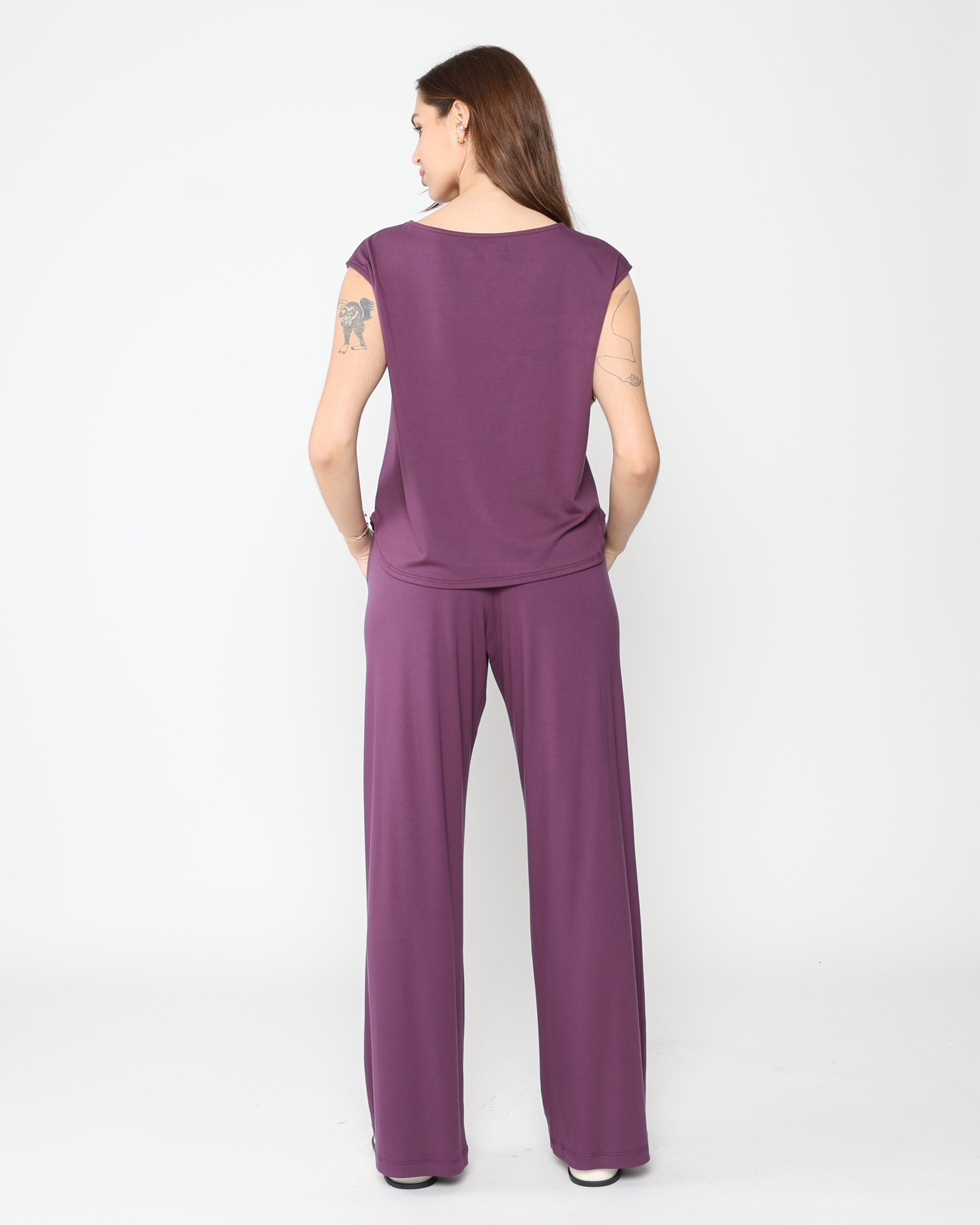 Mulberry Jersey Lounge Tank
