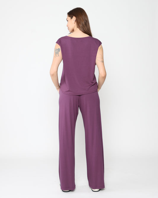 Mulberry Jersey Lounge Tank