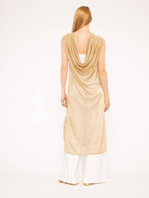 Gold Chain Column Dress