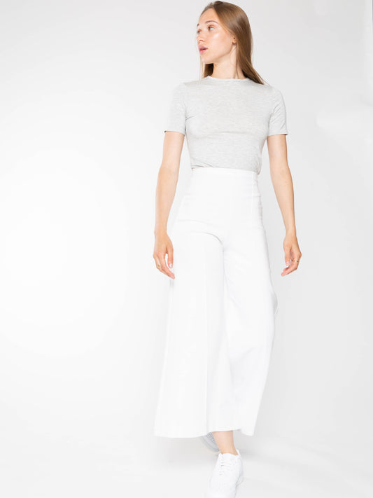 Heather Grey Fitted T-Shirt