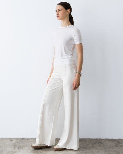 White Fitted T-Shirt