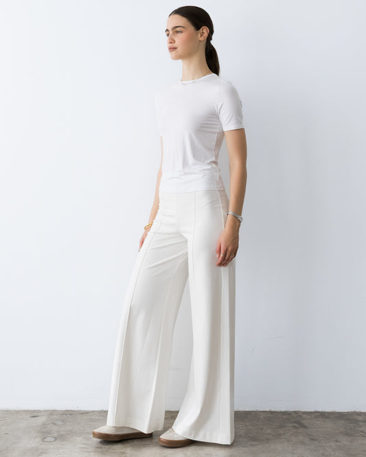 White Fitted T-Shirt