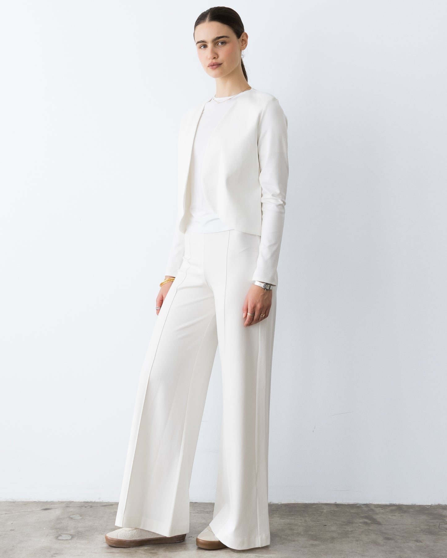 Off-White Ponte Knit Bolero