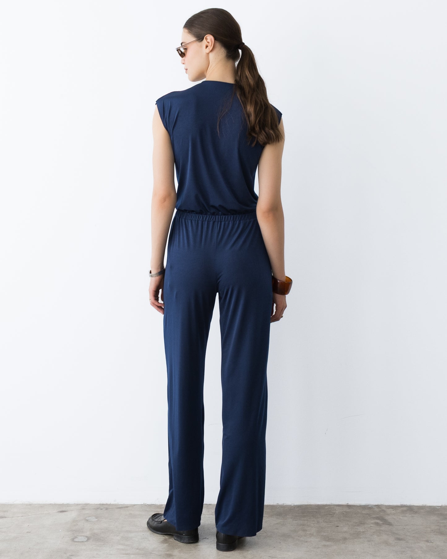 Navy Jumpsuit - Classic