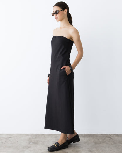 Black Ponte Knit Perfect Dress