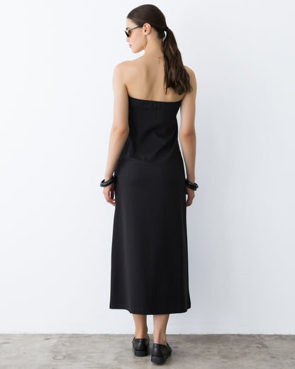 Black Ponte Knit Perfect Dress