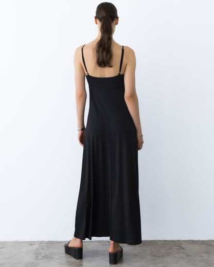 Black Jersey Trinity Dress