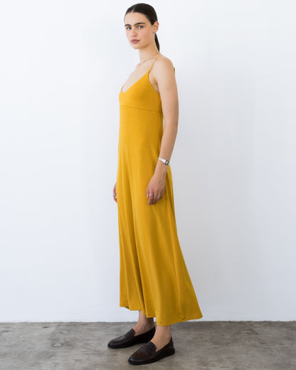 Saffron Jersey Trinity Dress