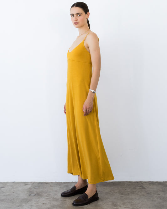 Saffron Jersey Trinity Dress