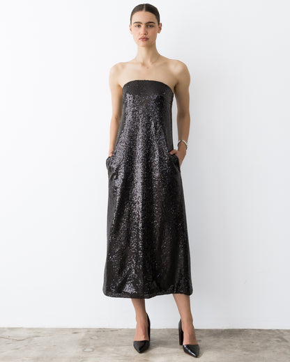 Black Sequin Perfect Dress