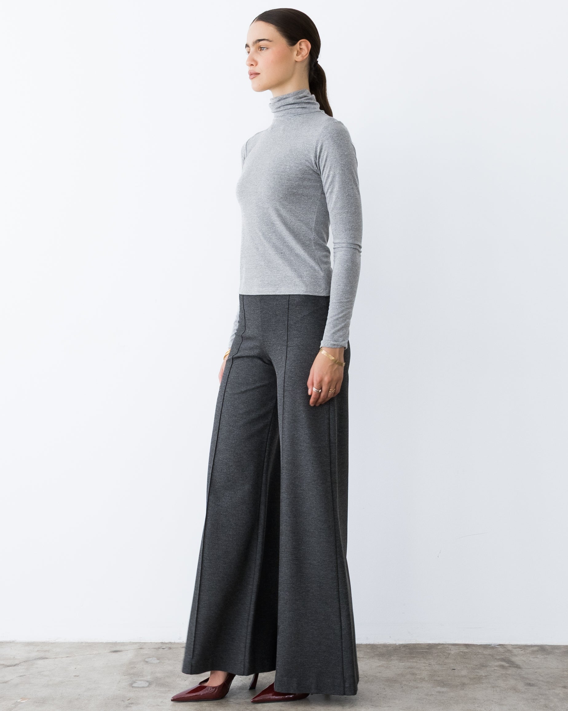 Ash Modal Turtleneck