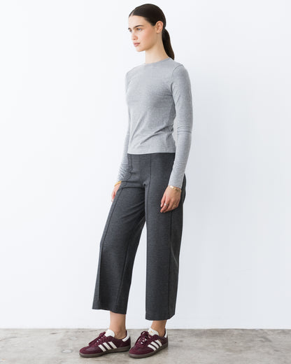 Ash Modal Fitted Long Sleeve Tee