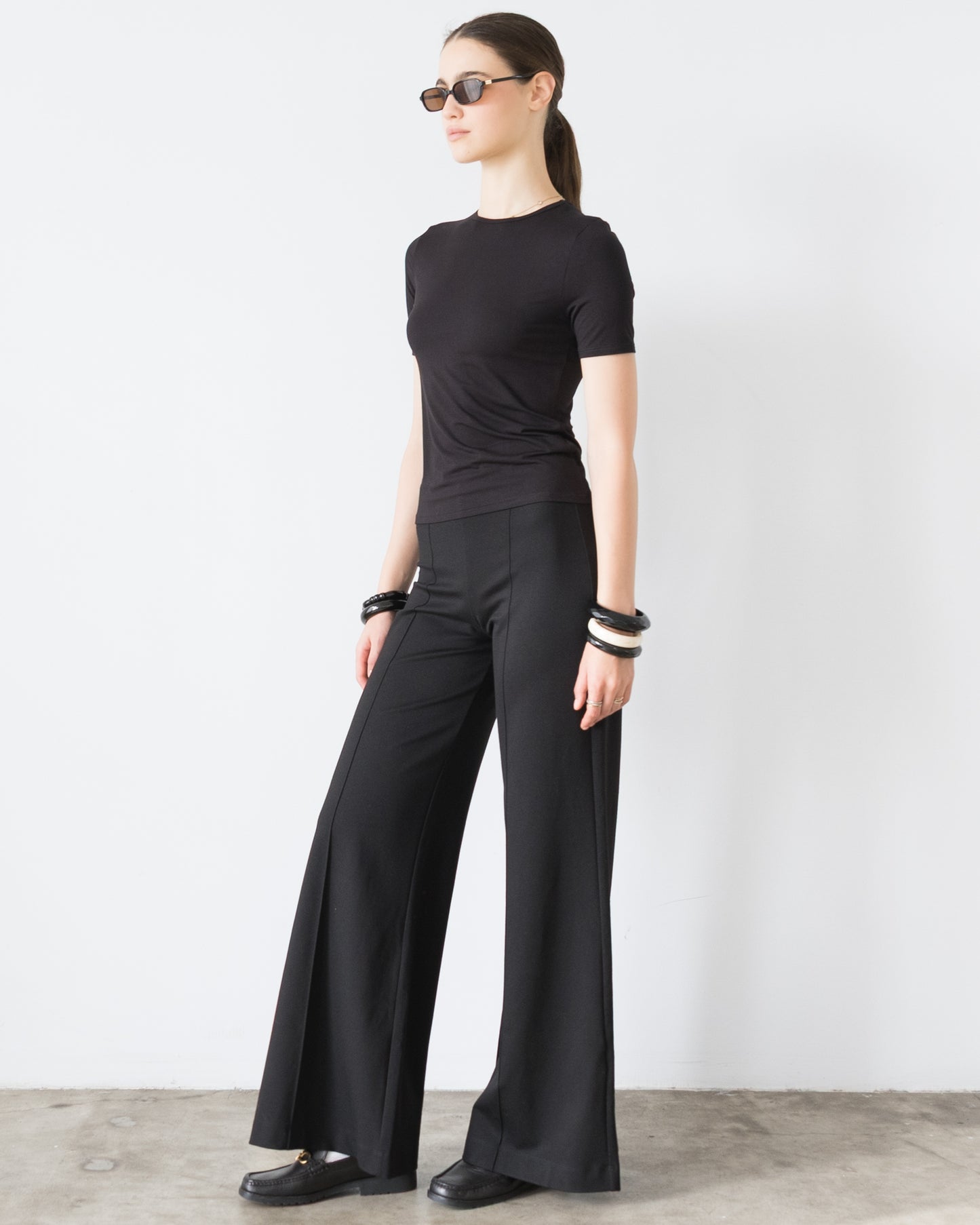 Black Fitted T-Shirt