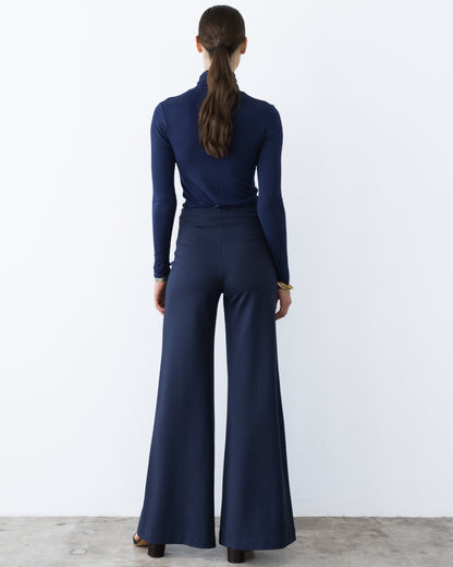 Navy Modal Turtleneck
