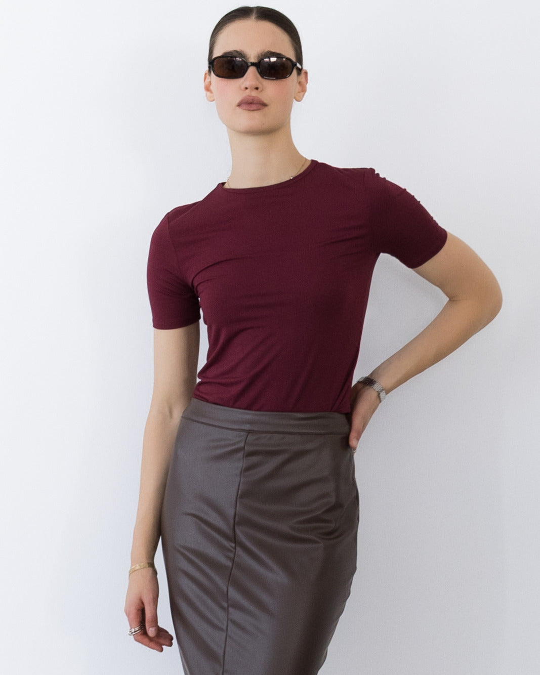 Elderberry Fitted T-Shirt