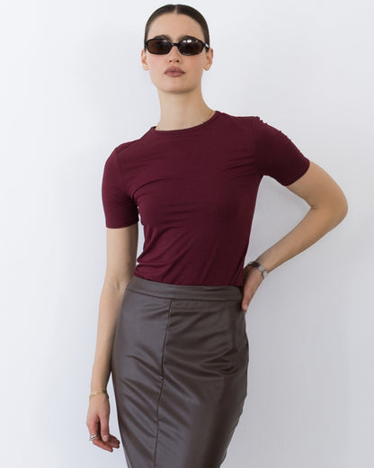 Elderberry Fitted T-Shirt