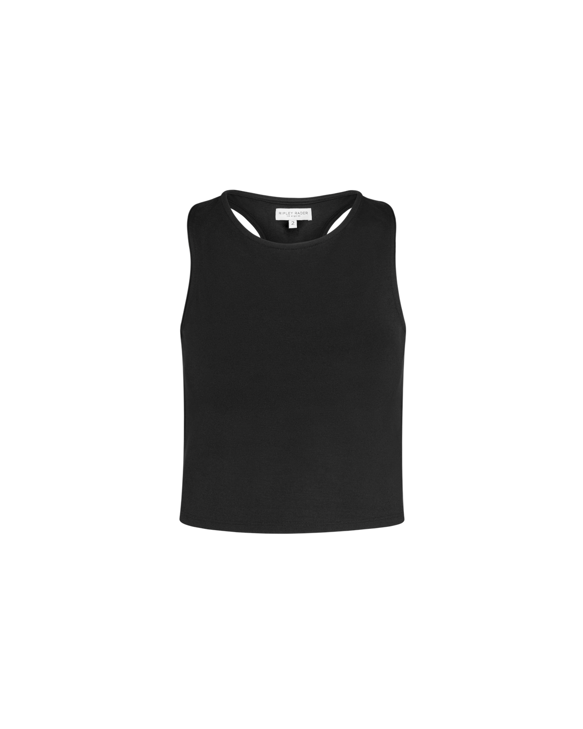 Black Ponte Knit Tank Top Ripley Rader
