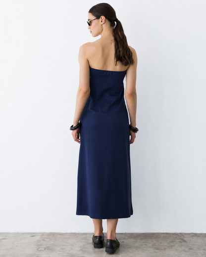 Navy Ponte Knit Perfect Dress