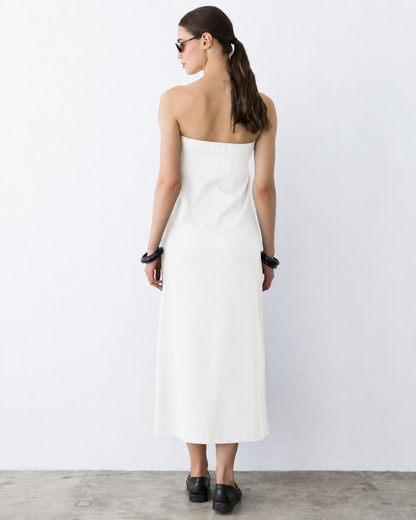 Off-White Ponte Knit Perfect Dress