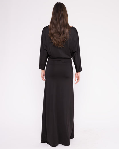 Black Jersey Cool Girl Dress