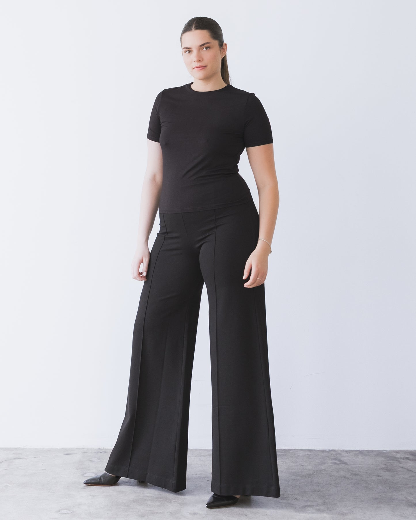 Black Fitted T-Shirt