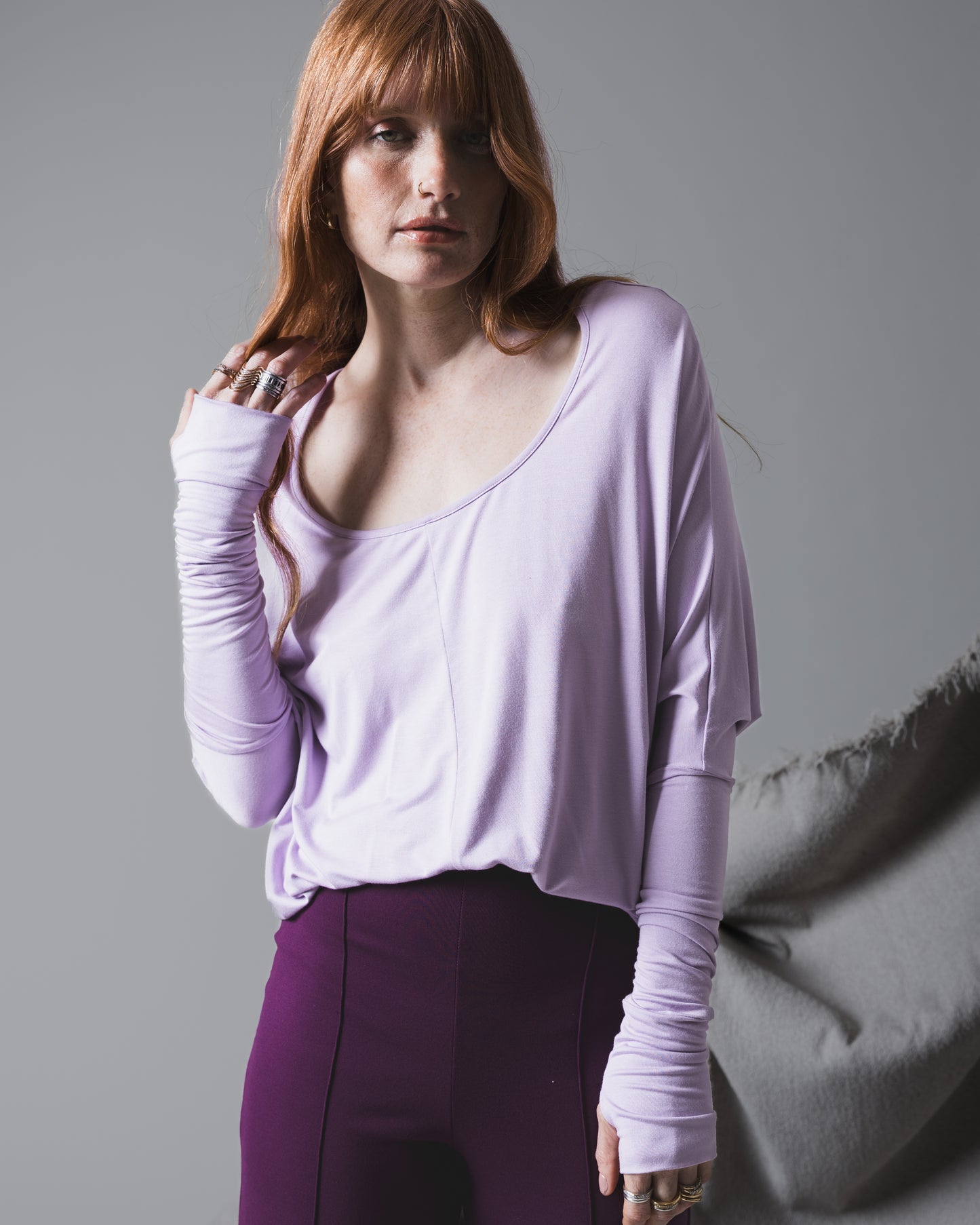 Lavender Dancer Top
