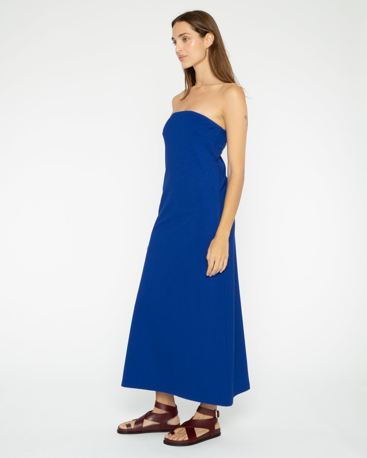 Cobalt Ponte Knit Perfect Dress