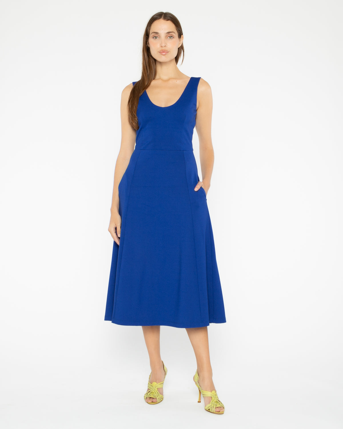 Cobalt Scoop Dress