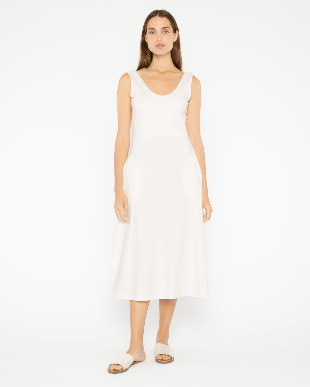 Off-White Scoop Dress