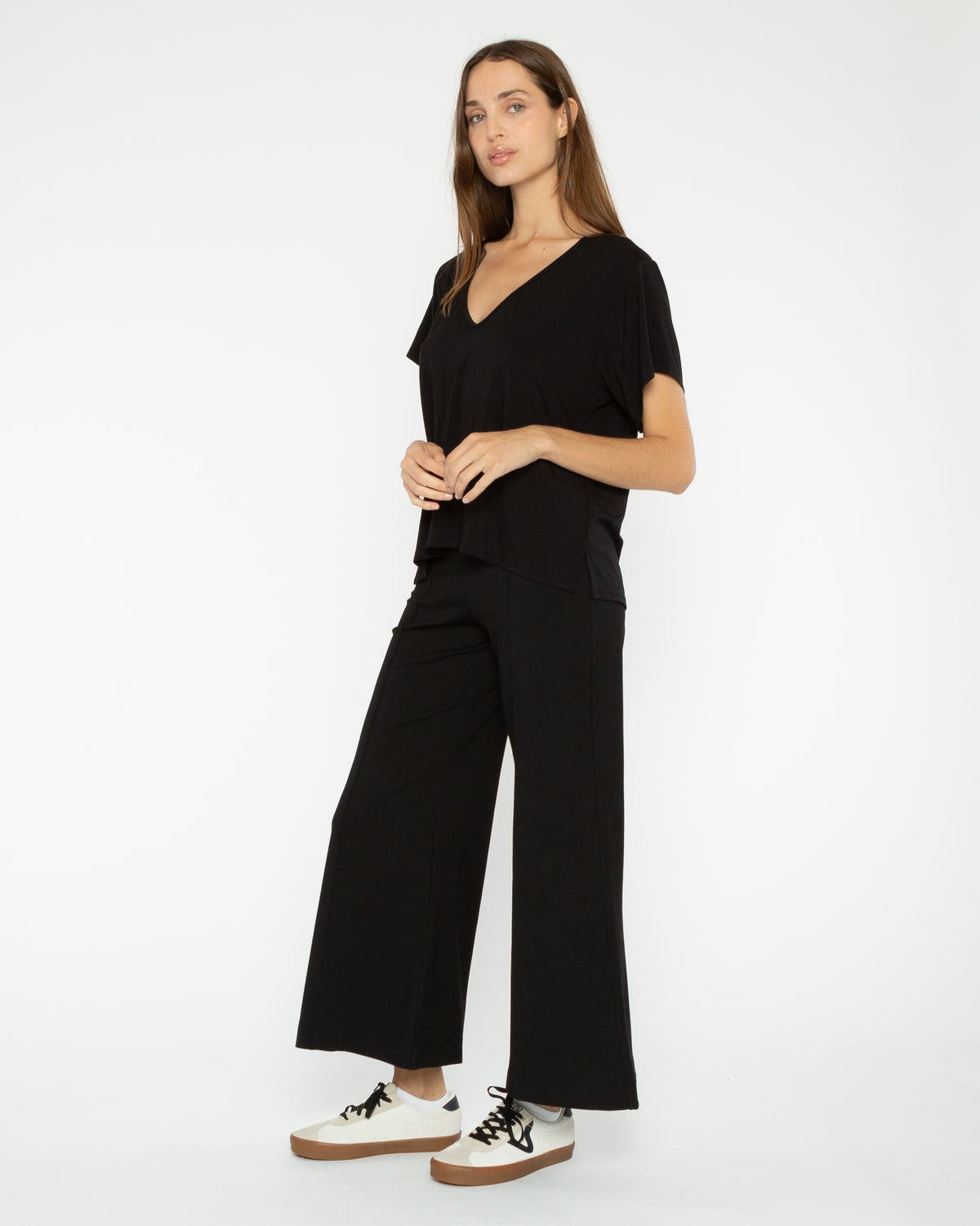 Black Everyday V Neck Ripley Rader