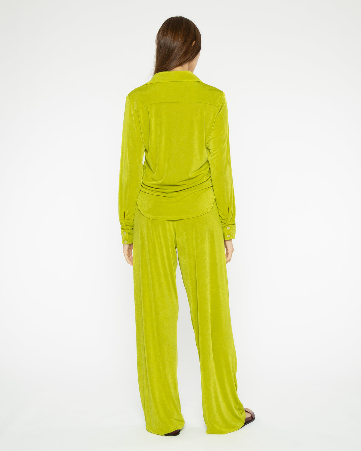 Lime Slinky Lounge Pant