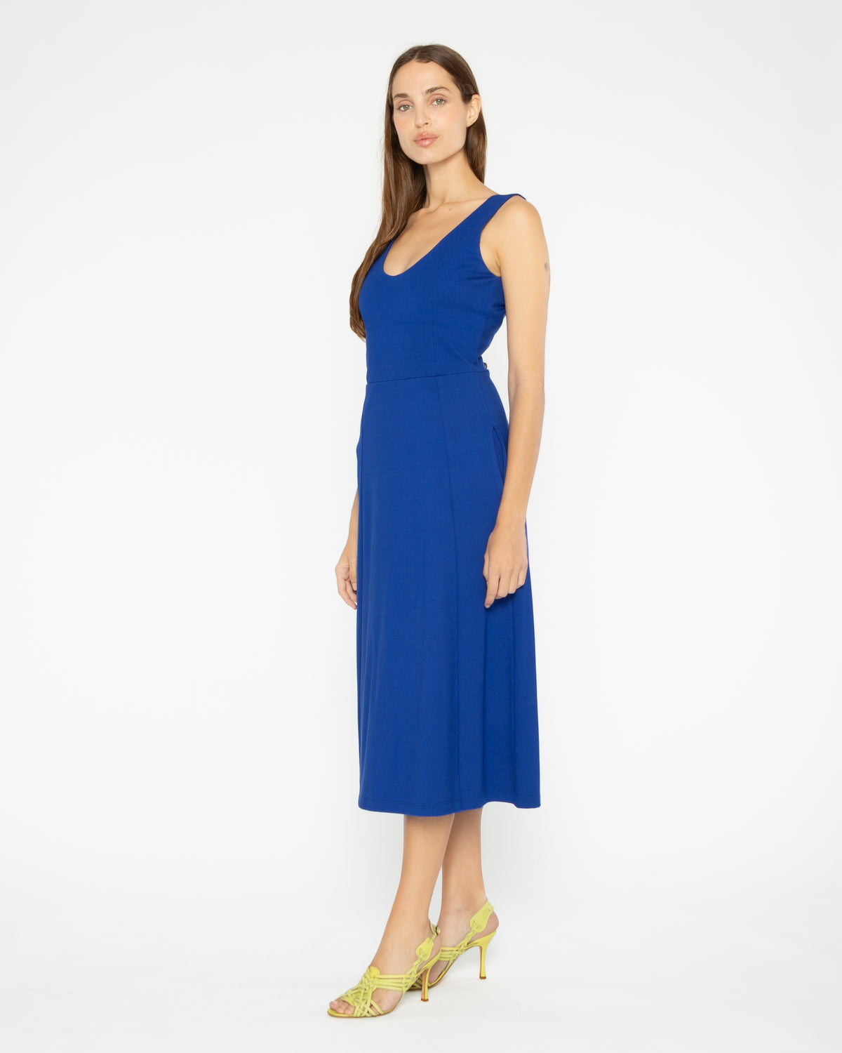 Cobalt Scoop Dress