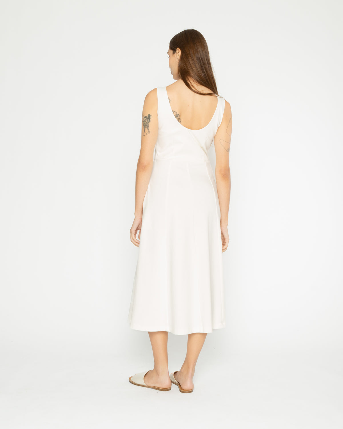 Off-White Scoop Dress