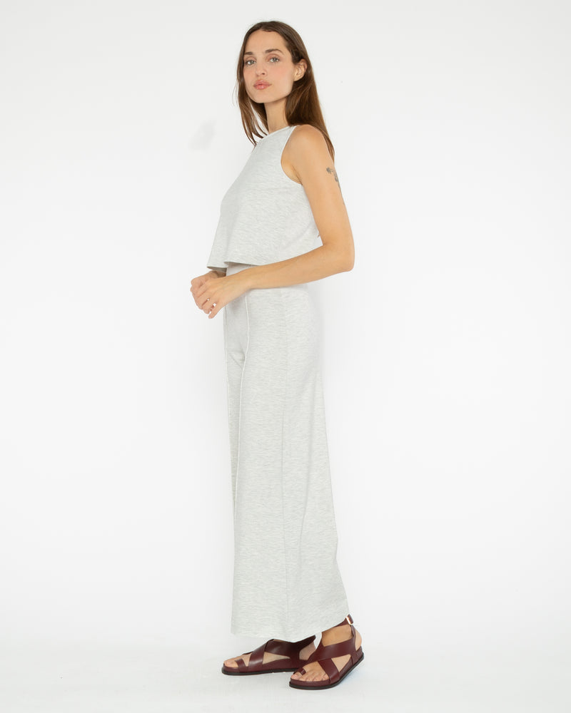 Heather Grey Ponte Knit Tank Top | Ripley Rader