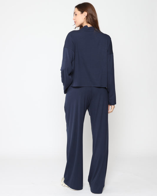 Navy Jersey Lounge Pant