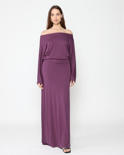 Mulberry Jersey Cool Girl Dress