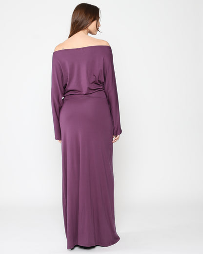 Mulberry Jersey Cool Girl Dress