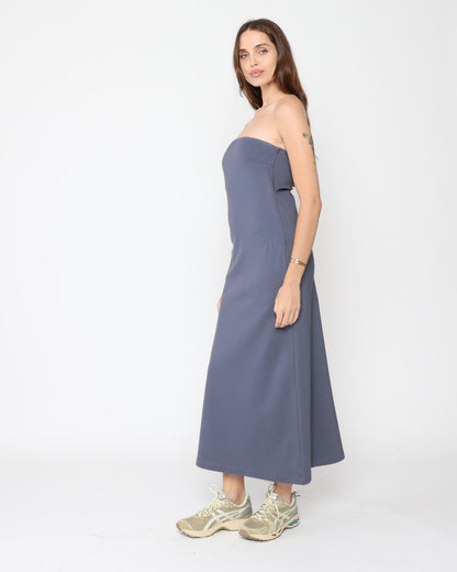 Sea Blue Ponte Knit Perfect Dress