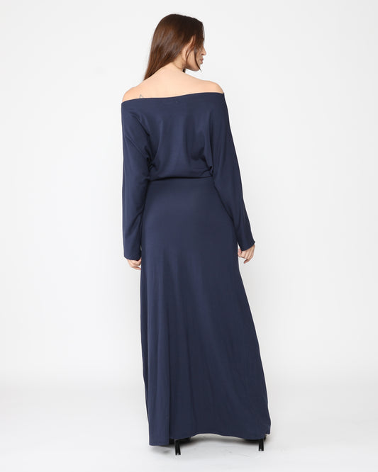 Navy Jersey Cool Girl Dress