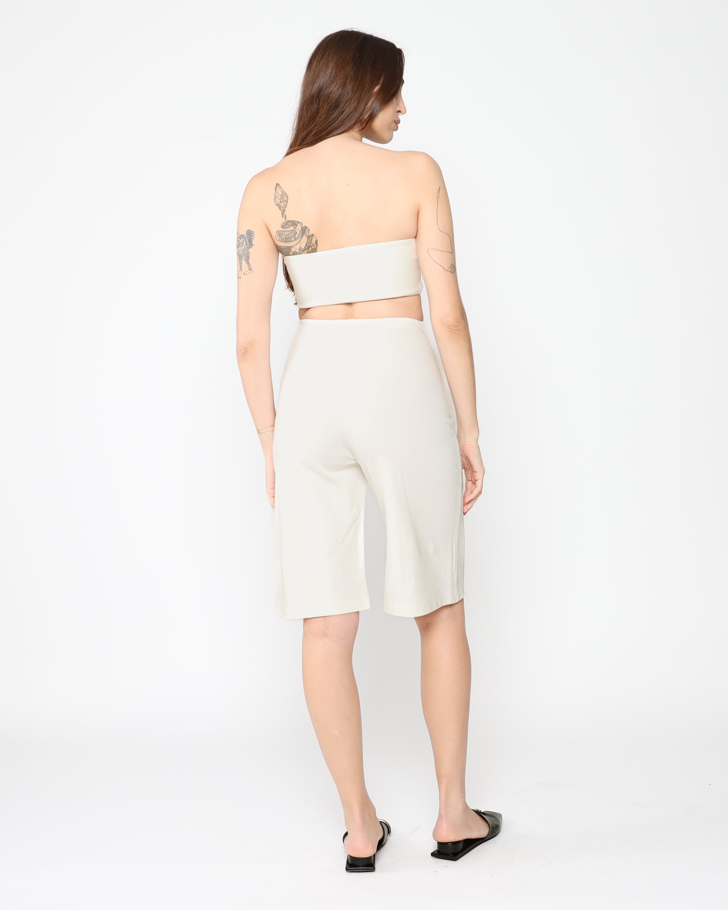 Off-White Ponte Knit Shorts