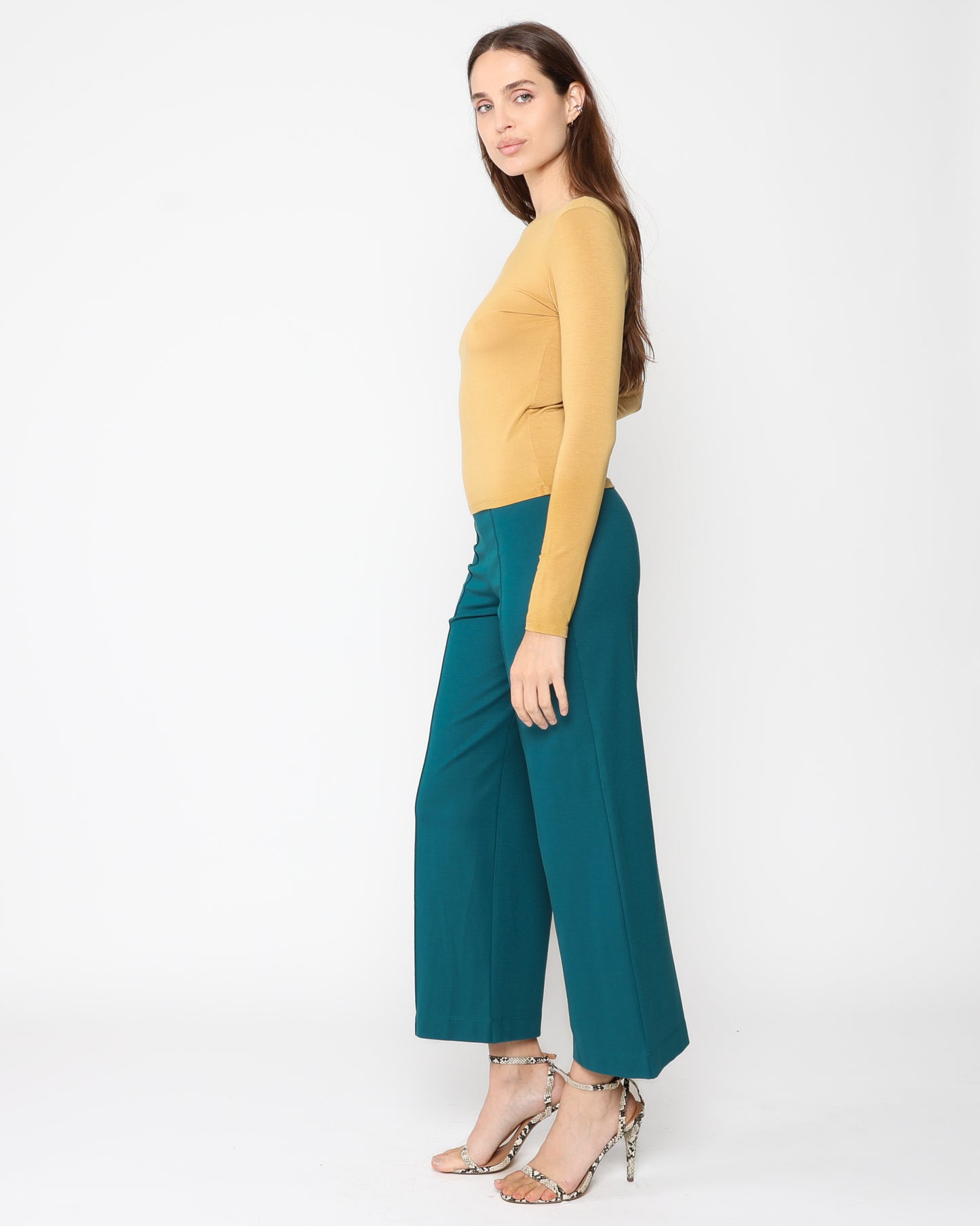 Dune Modal Fitted Long Sleeve Tee
