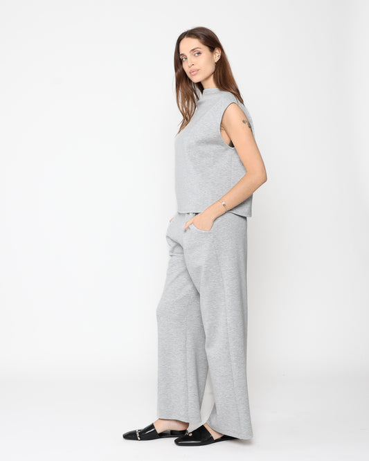 Heather Grey Scuba Lounge Pant