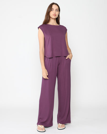 Mulberry Jersey Lounge Tank