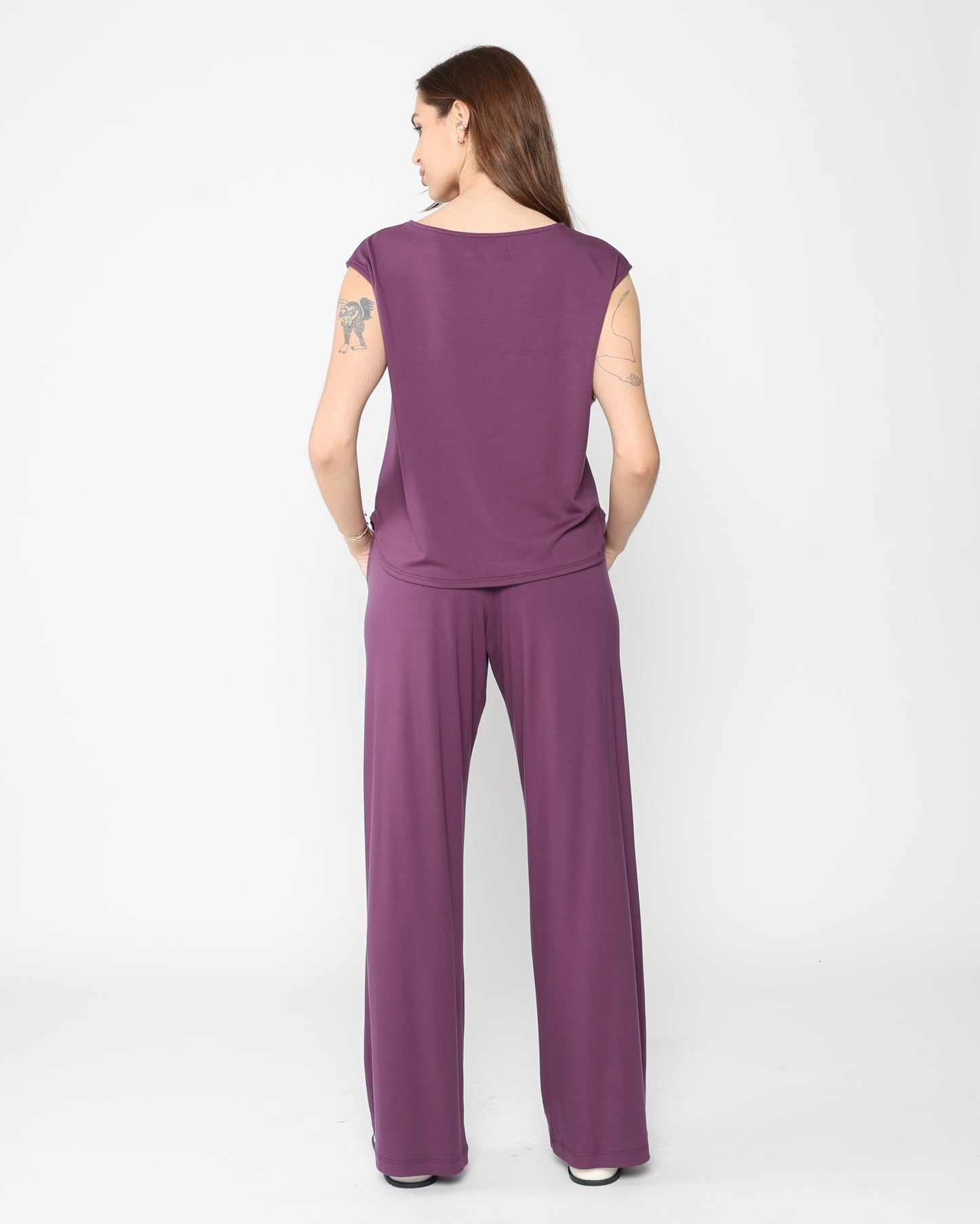 Mulberry Jersey Lounge Tank