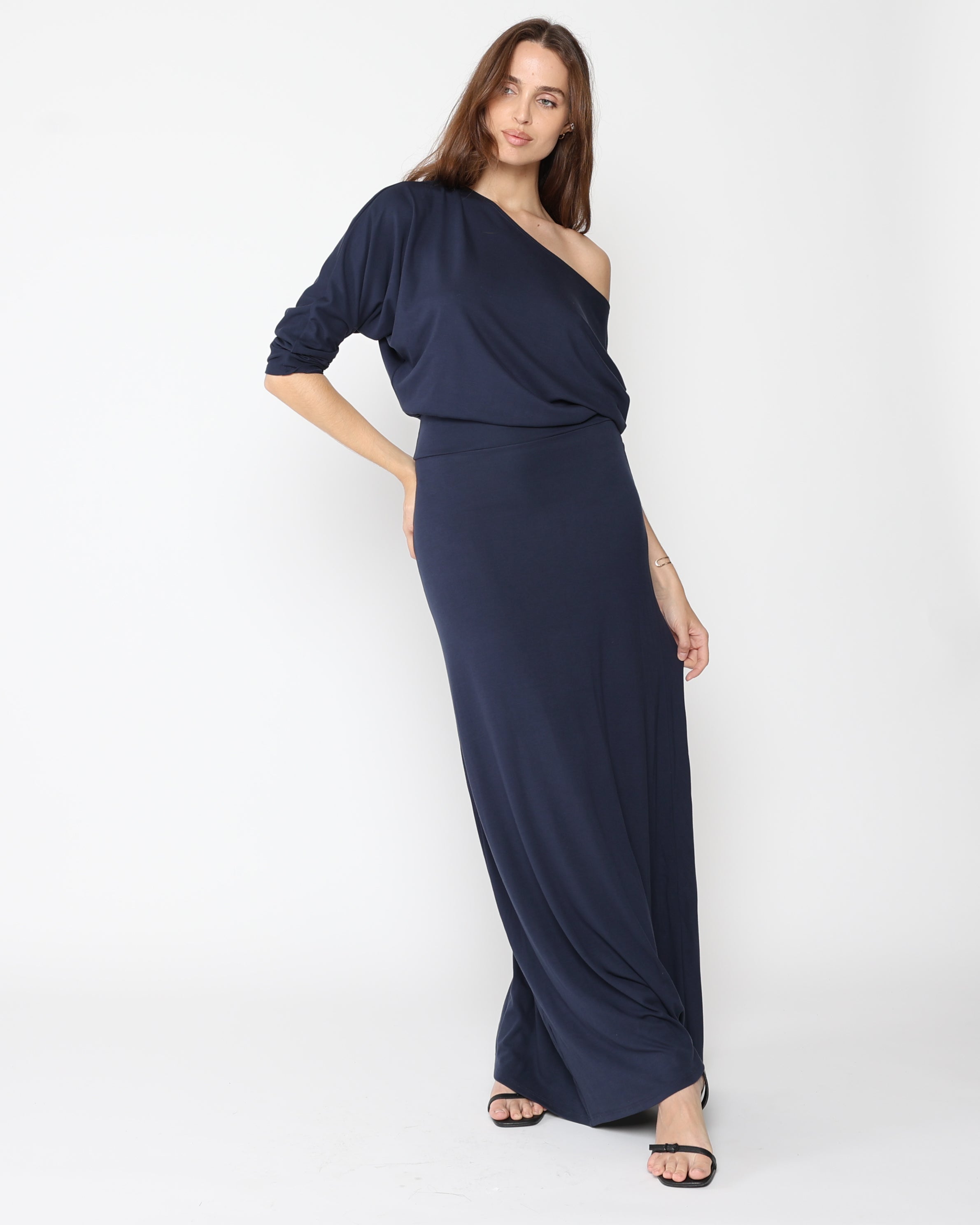 Navy Jersey Cool Girl Dress
