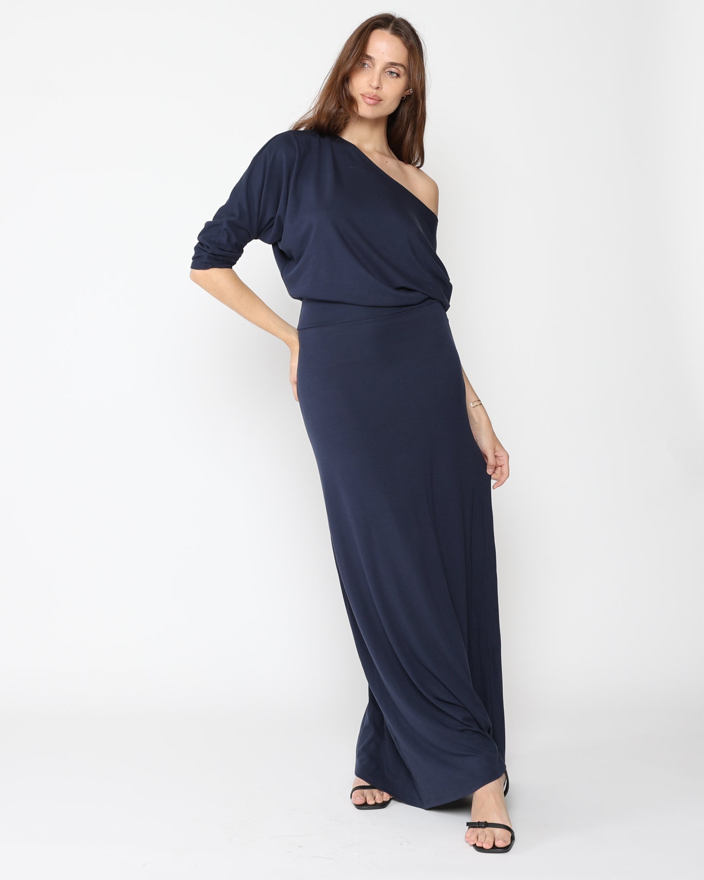 Navy Jersey Cool Girl Dress