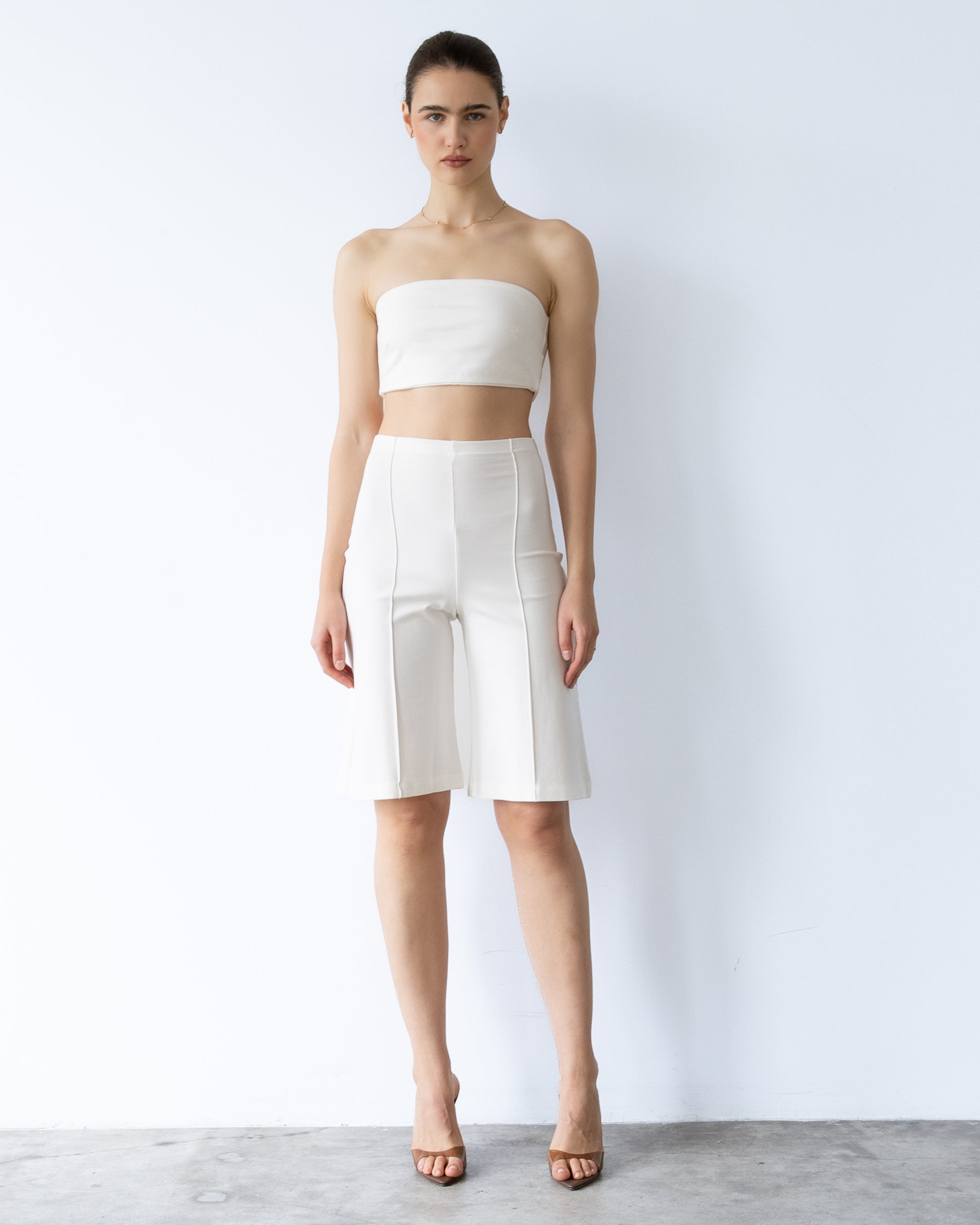 Off-White Ponte Knit Shorts