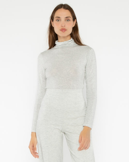 Heather Grey Turtleneck